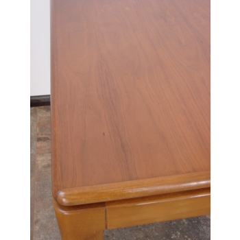 stolik drewniany teak buk lata 60